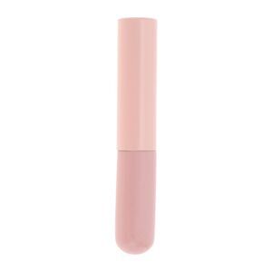Makeup Durable Lightweight Lip Brush with Lid Pink